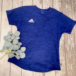 Adidas Space Dye ClimaLite Short Sleeve Tee